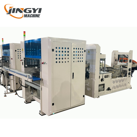 Máquina de papel de servilleta servilleta completamente automática con transferencia automática