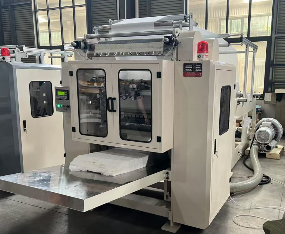 ¿Cómo operar la máquina plegadora de papel tisú facial?