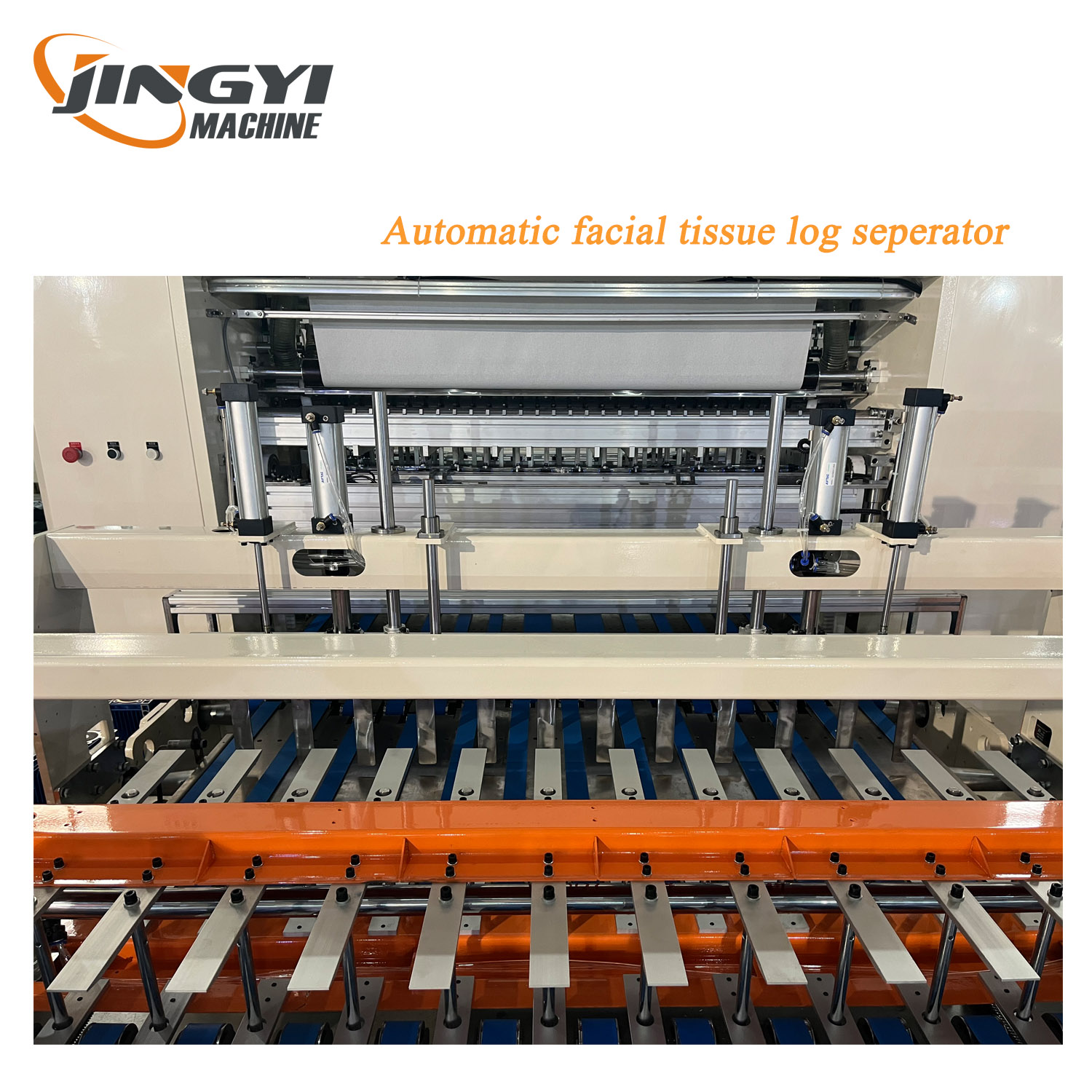 Línea de producción de papel facial totalmente automático con separador automático